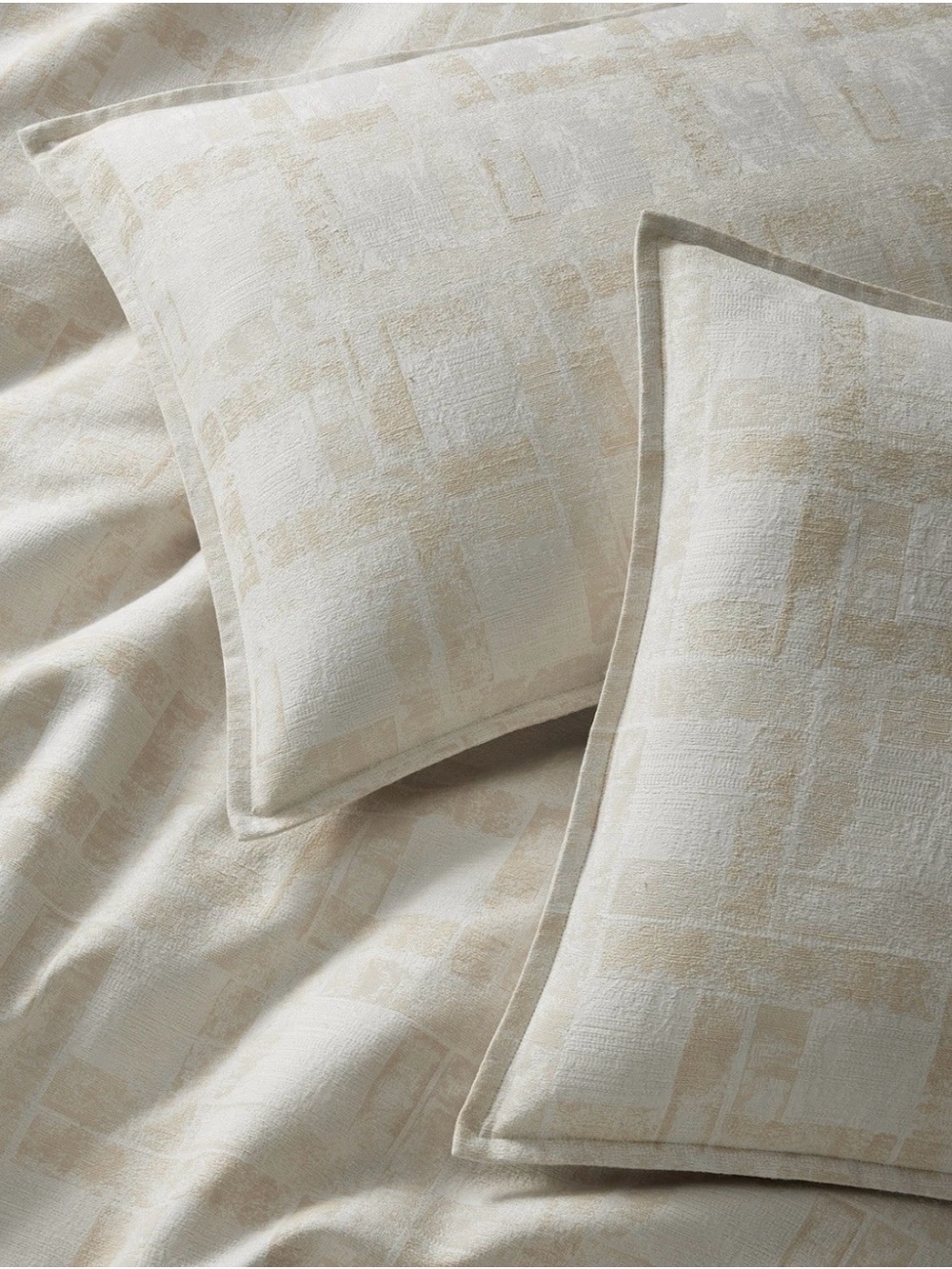 Hotel Collection Cream Textured Comforter Set - Picture 5 of 13
